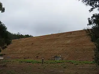Harris Dam in April 2022