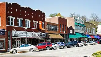 Historic downtown Harrison (2008)