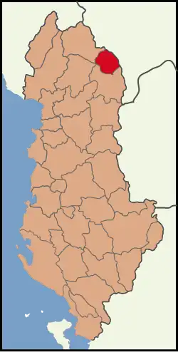 Location of Has District