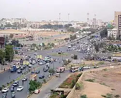 A view of Gulshan-e-Iqbal, Karachi