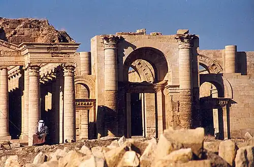 One of the ancient gates of Hatra