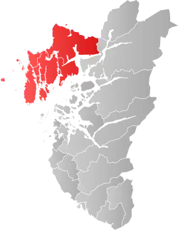 Haugaland (within Rogaland county)