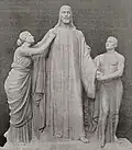 Main piece of the grave monument for the Piekenbrock family in Essen