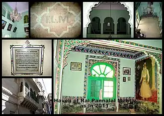 Haveli (1869-73) of Rai Pannalal Mehta as in 2011