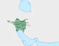 All lands ever conquered by the Hazaraspids