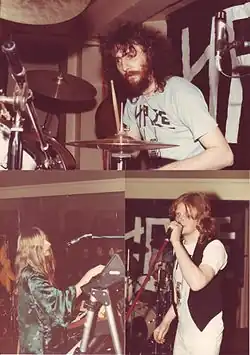 The three members of Haze