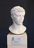 Bust of Juba II made in Rome during the late 1st century BC, housed in the Archaeological Museum of Cherchell.