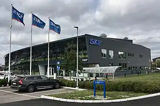 Office of SKF's Swedish sales unit in Gothenburg since August 2020