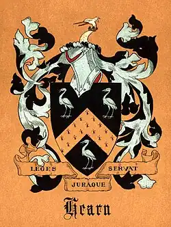 Coat of Arms of Hearn of Correa
