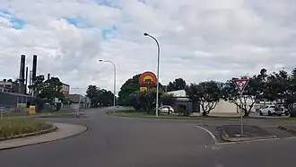 Clayton Road roundabout, 2023