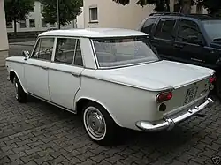 1965 Fiat 1300 rear