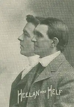 Heelan and Helf in 1900