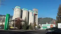 The Heidelberg Cement Factory in Tașca