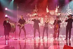 From left to right: Hauri, Gygax, Jakob, Breiter, Ramsauer and Sterckx