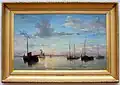 Sunset at sea, 1870, by Hendrik Willem Mesdag