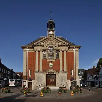 Henley-on-Thames War Memorial Tablets on the East face of Henley Town Hall
