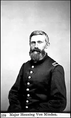 Captiain Henning Von Minden of Brackett's Minnesota Cavalry Battalion