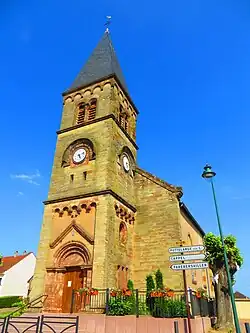 The church in Henriville