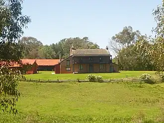 Henry Bull's homestead in Belhus