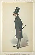 Caricature by Ape published in Vanity Fair in 1870