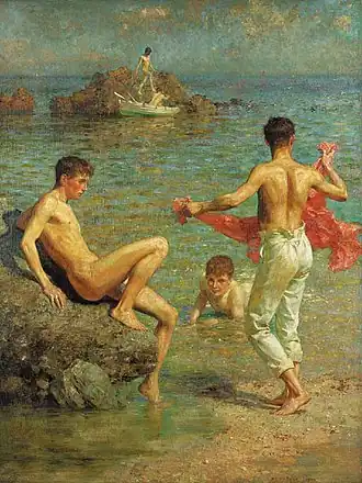 Gleaming waters