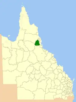 Location within Queensland