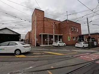 Essendon tram depot, Travancore
