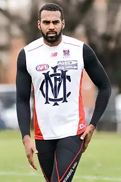 Héritier Lumumba with Melbourne in 2015