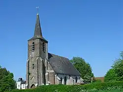 The church of Herlincourt