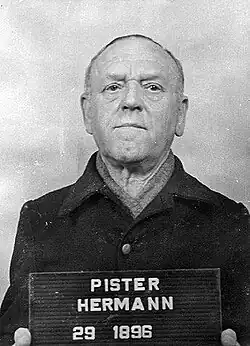 Mugshot of Hermann Pister
