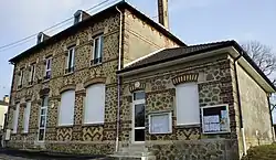 The town hall in Herpont
