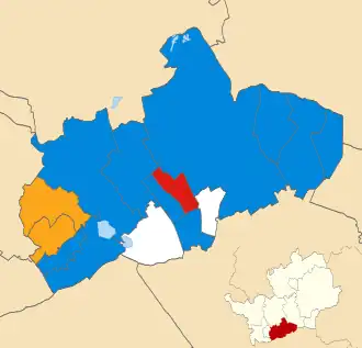 2004 results map