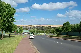 View over Hewett looking east