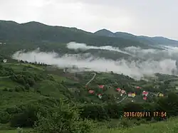 The village of Heyran-e Olya