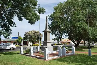 War memorial at Heywood