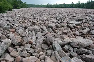 Boulder field