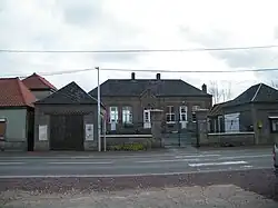 The town hall in Hiermont