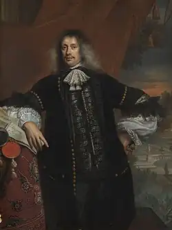 Portrait of Hieronymus van Beverningk (1670) by Jan de Baen