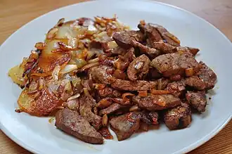Liver and onions