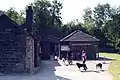 The visitor area today