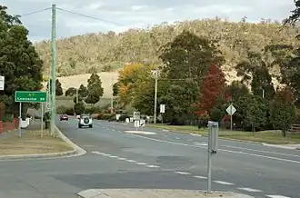 West Tamar Highway at Exeter