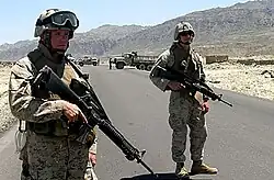 Highway checkpoint