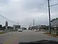 Driving northbound through Hilbert on Highway 57