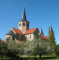 Basilica of Saint Gotthard in Hildesheim, Germany.