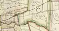 Map of Hillegersberg village in 1611