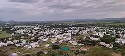 The downtown area of Vadipatti from the northwest.