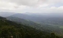 Rajakumari seen from the northwest. Taken from Gap Road in Chinnakanal.