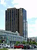 Hilton hotel with all river views.
