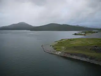 Hinze Dam after the 3rd Stage completion