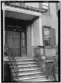 Front entrance detail, 1930s